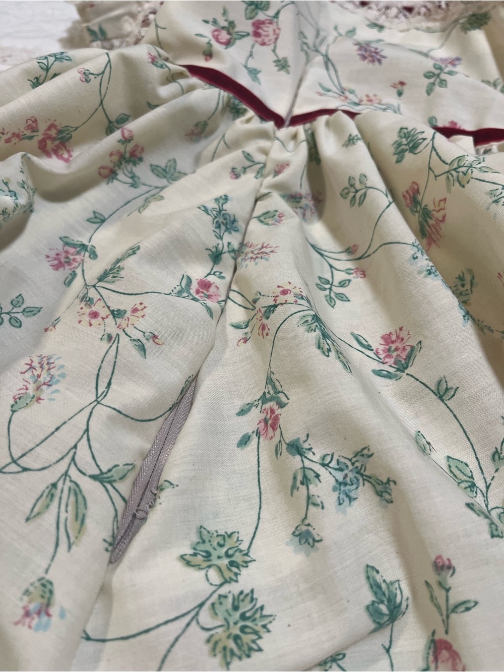 Cottagecore Gunne Style 70s Boho Dress - Picture 8 of 15